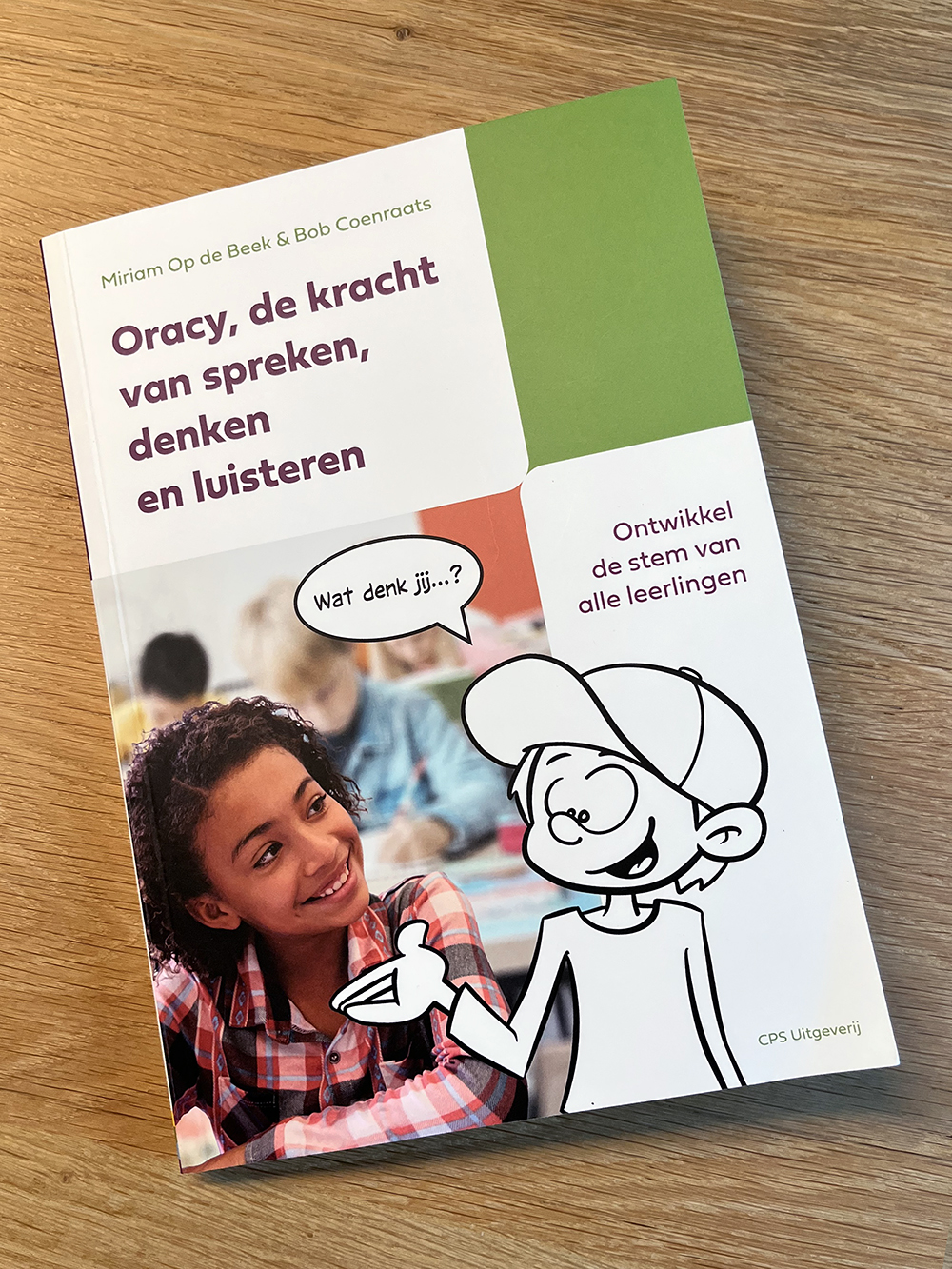Foto cover van boek lesmethode Oracy