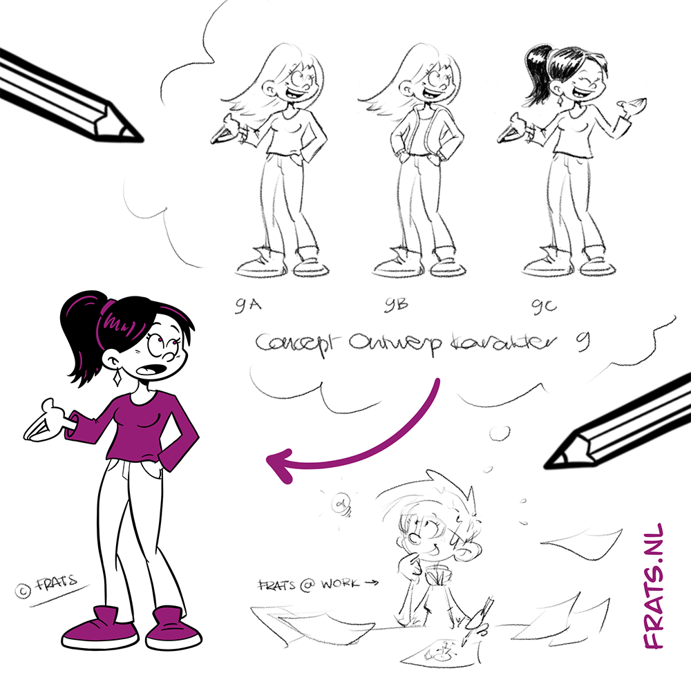 Ontwerpfase van illustratie voor lesmethode Oracy